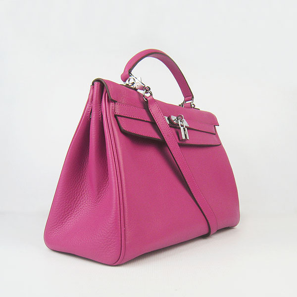 High Quality Hermes Kelly 35cm Togo Leather Bag Peach 6308 - Click Image to Close